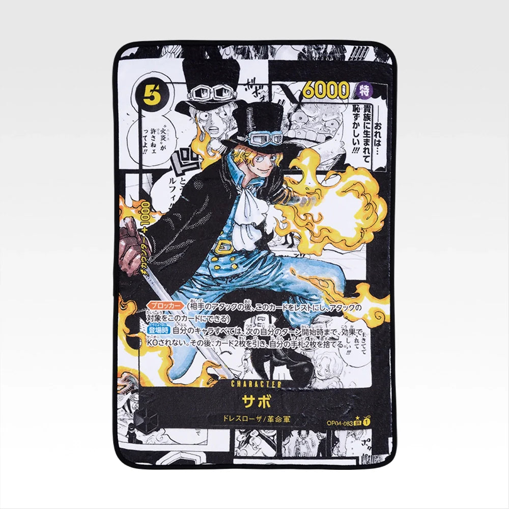 ichiban kuji OPTCG blanket (sabo)