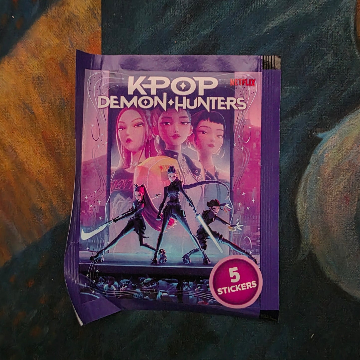 Netflix K-pop demon hunters sticker pack