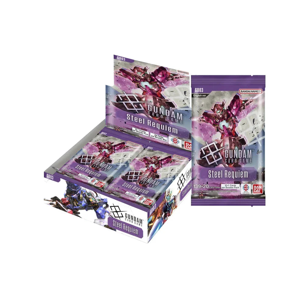 GD-03 Steel Requiem Booster Box (ENG)