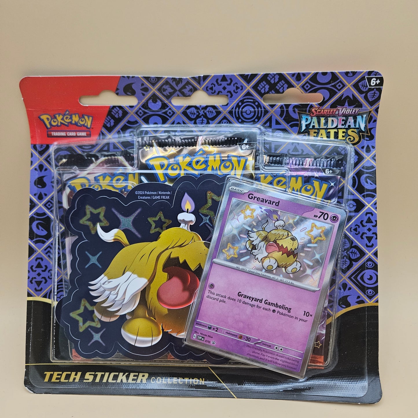 Paldea fates tech stickers