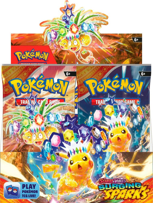 Surging sparks booster box