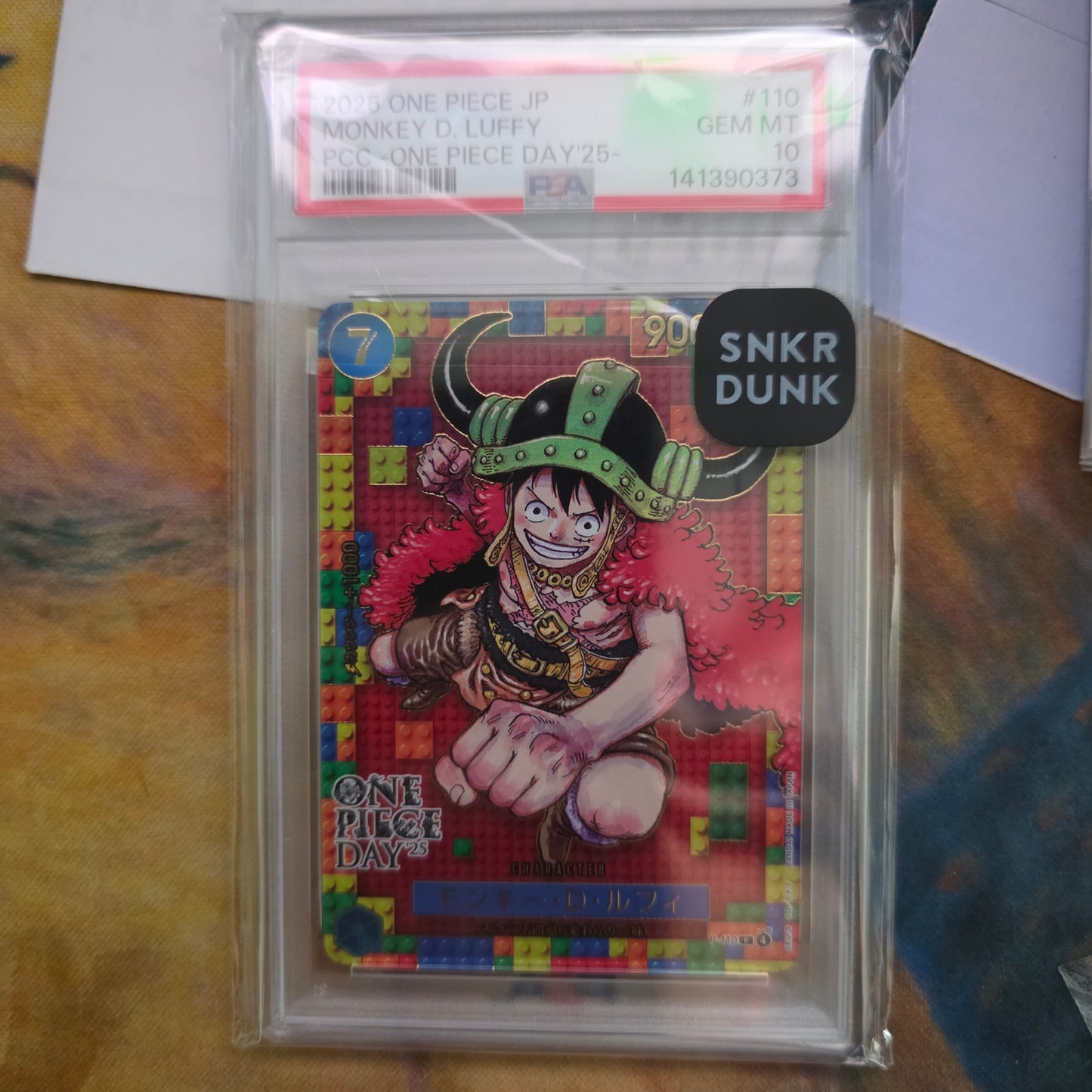 2025 one piece JP one piece day 25 PSA 10