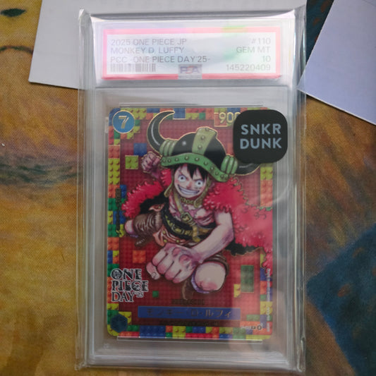 2025 one piece JP one piece day 25 PSA 10