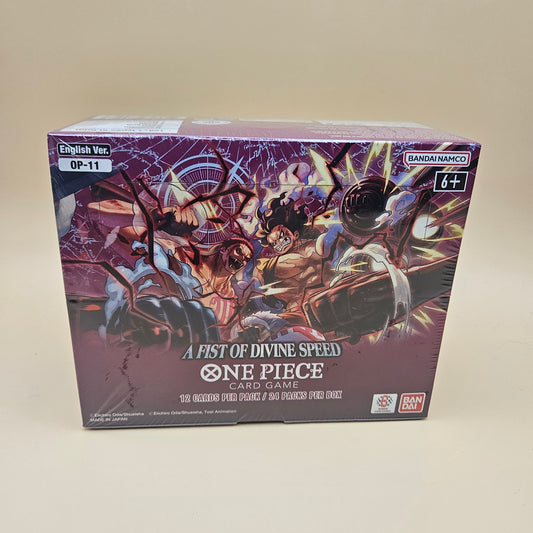 OP-11 A Fist of Divine Speed Booster Box (sealed)