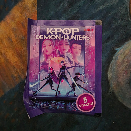 Netflix K-pop demon hunters sticker pack
