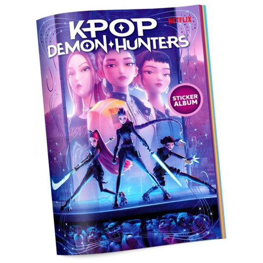 Netflix K-pop demon hunters sticker album