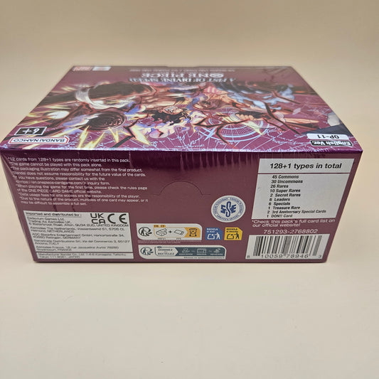OP-11 A Fist of Divine Speed Booster Box (sealed)