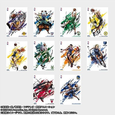 NBA X One Piece mini posters (set of 10)
